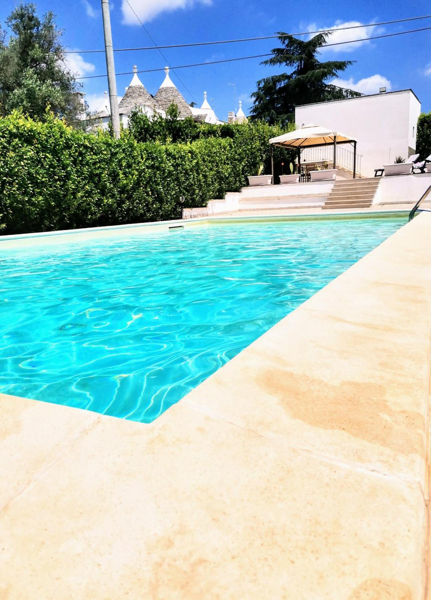Trulli And Pool - I Cactus Villa Martina Franca Exterior photo