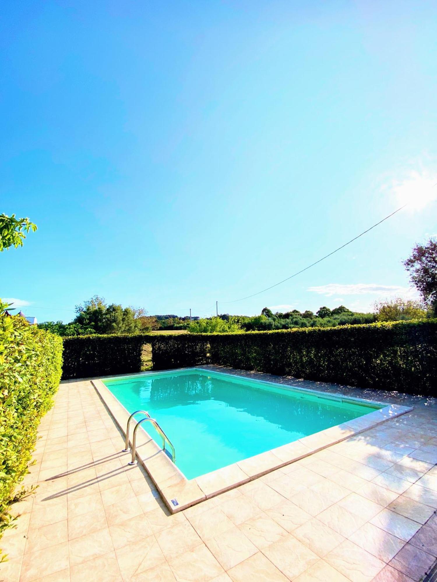 Trulli And Pool - I Cactus Villa Martina Franca Exterior photo
