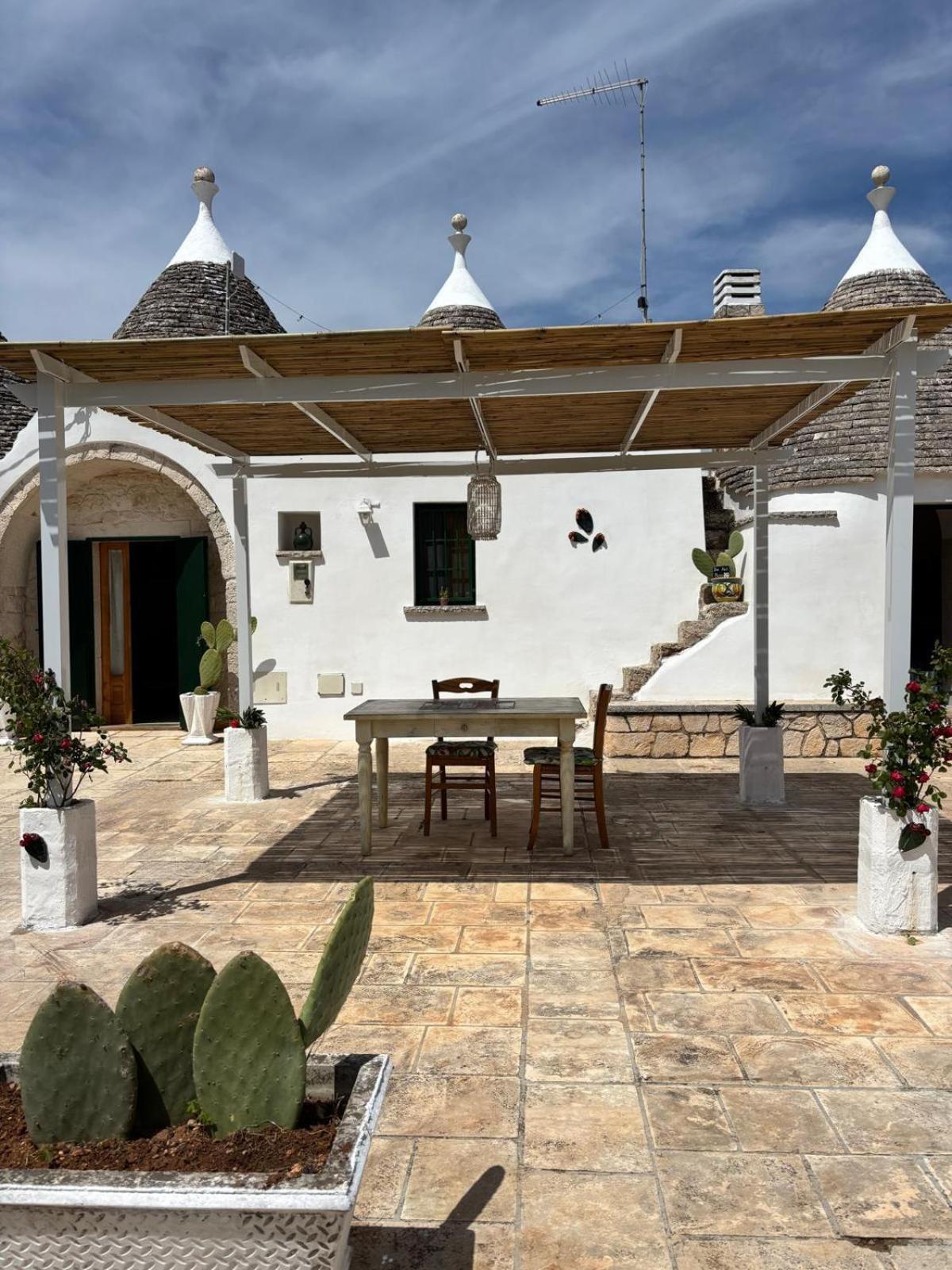 Trulli And Pool - I Cactus Villa Martina Franca Exterior photo