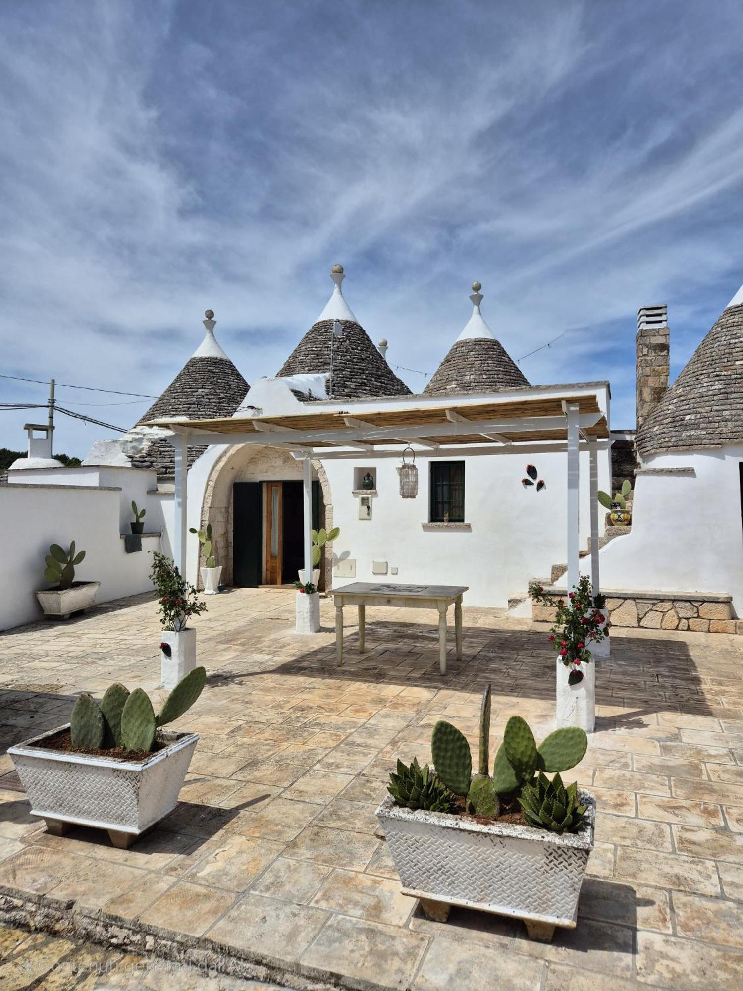 Trulli And Pool - I Cactus Villa Martina Franca Exterior photo
