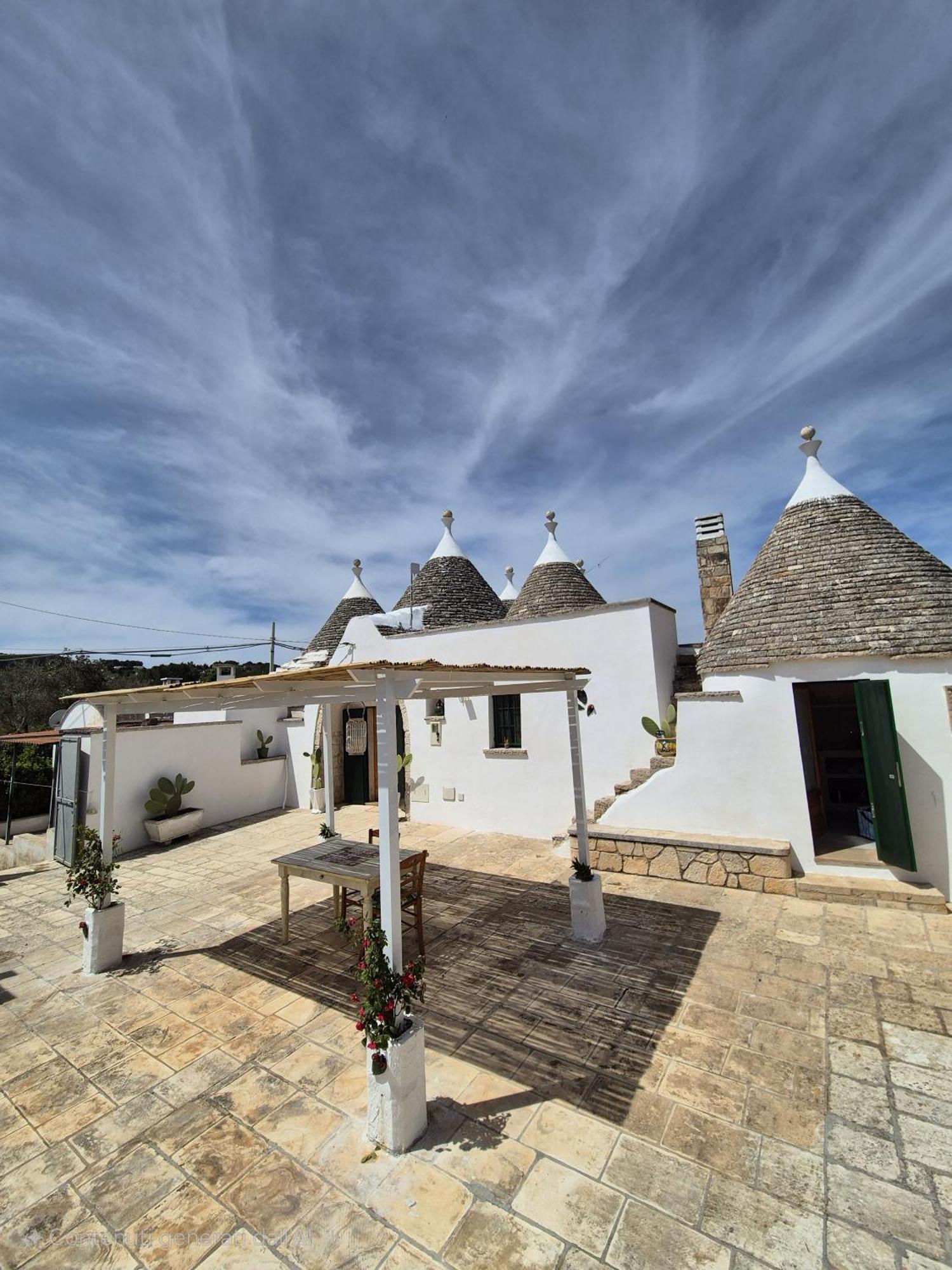 Trulli And Pool - I Cactus Villa Martina Franca Exterior photo